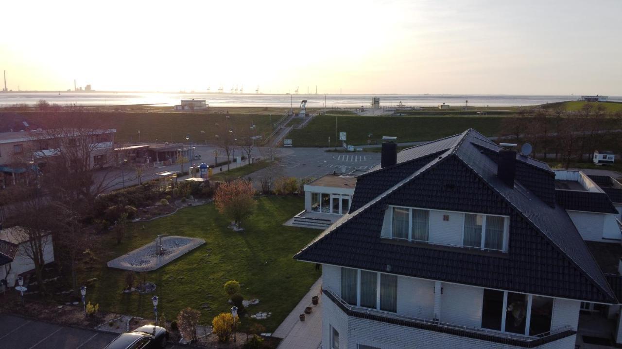 Hotel Am Friesenstrand Tossens Exterior foto